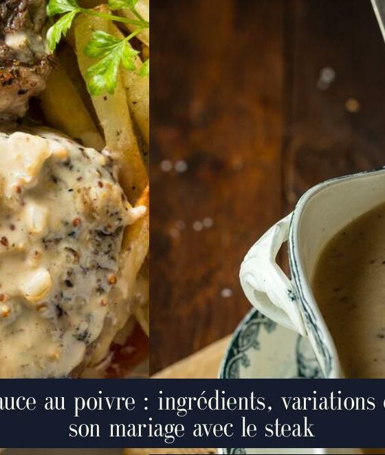 Sauce au poivre : ingrédients, variations et son mariage avec le steak