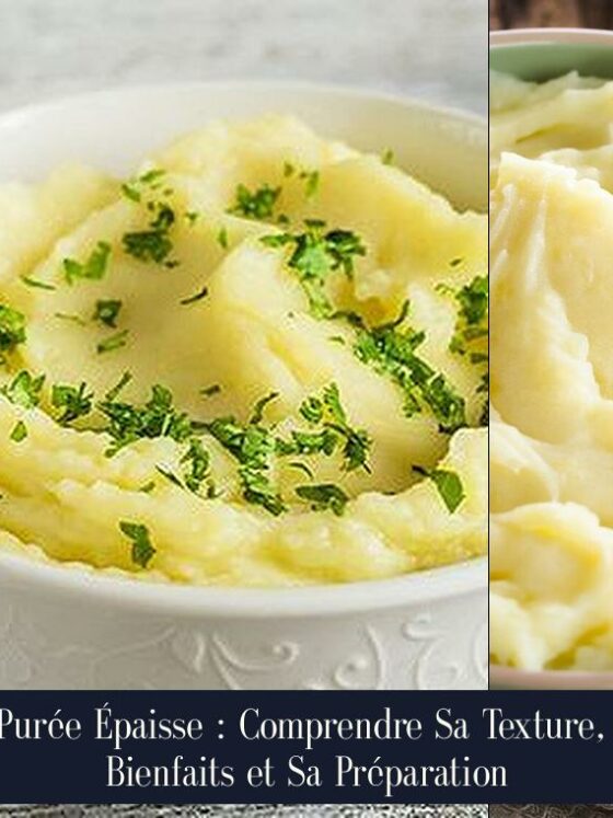 La Purée Épaisse : Comprendre Sa Texture, Ses Bienfaits et Sa Préparation