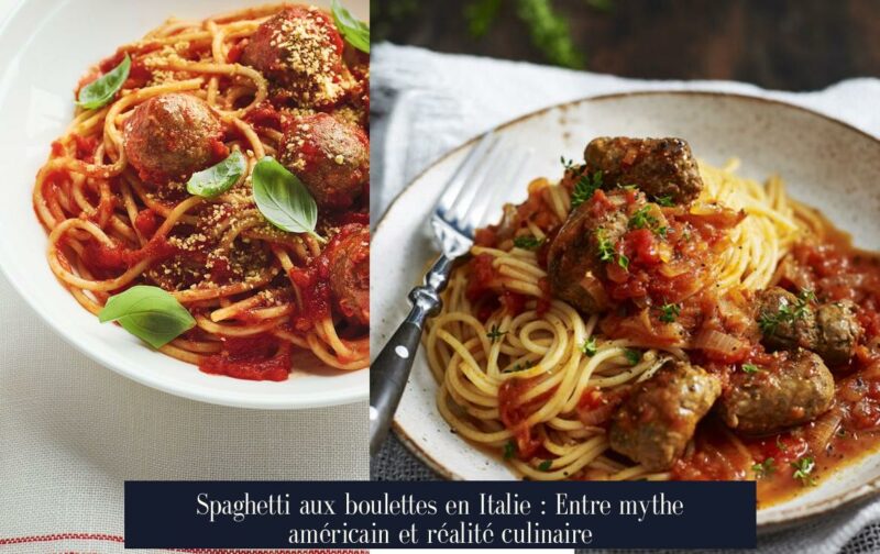 Spaghetti aux boulettes en Italie : Entre mythe américain et réalité culinaire