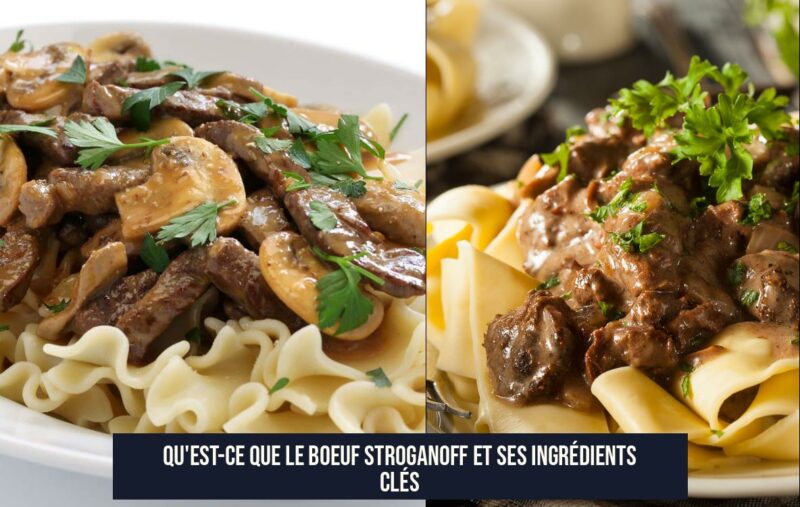 Qu'est-ce que le Boeuf Stroganoff et ses ingrédients clés