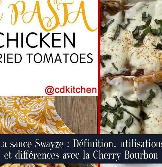 La sauce Swayze : Définition, utilisations et différences avec la Cherry Bourbon