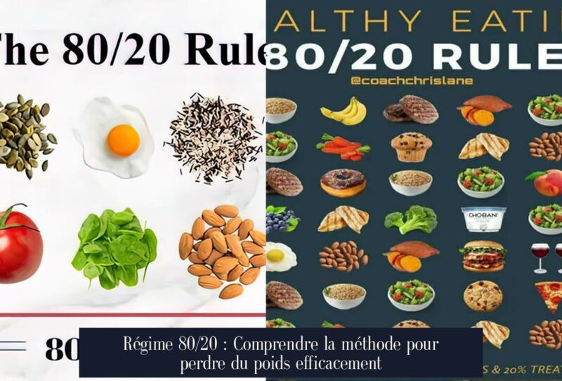 Régime 80/20 : Comprendre la méthode pour perdre du poids efficacement