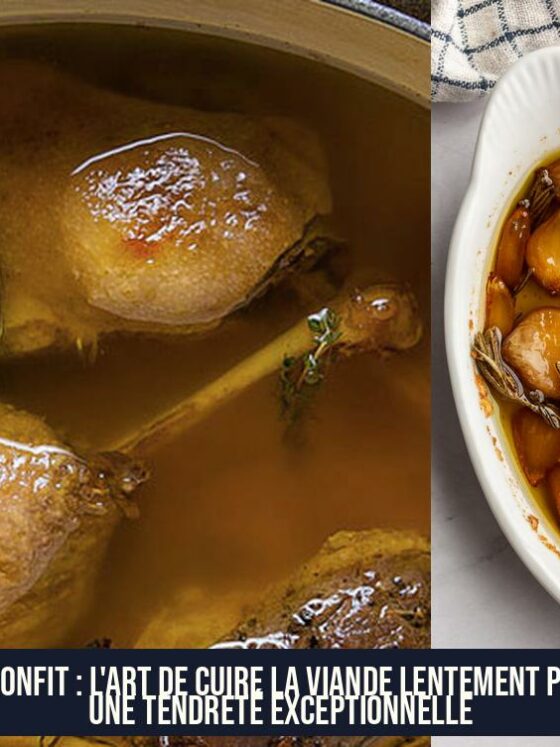 Le Confit : L'art de cuire la viande lentement pour une tendreté exceptionnelle