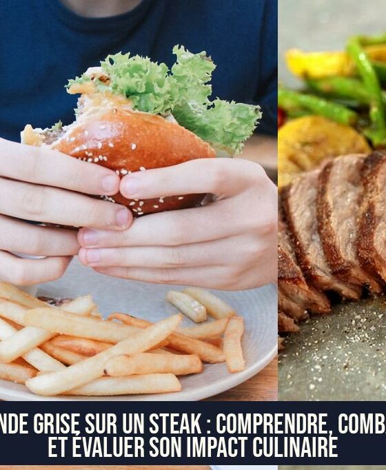 La bande grise sur un steak : comprendre, combattre et évaluer son impact culinaire