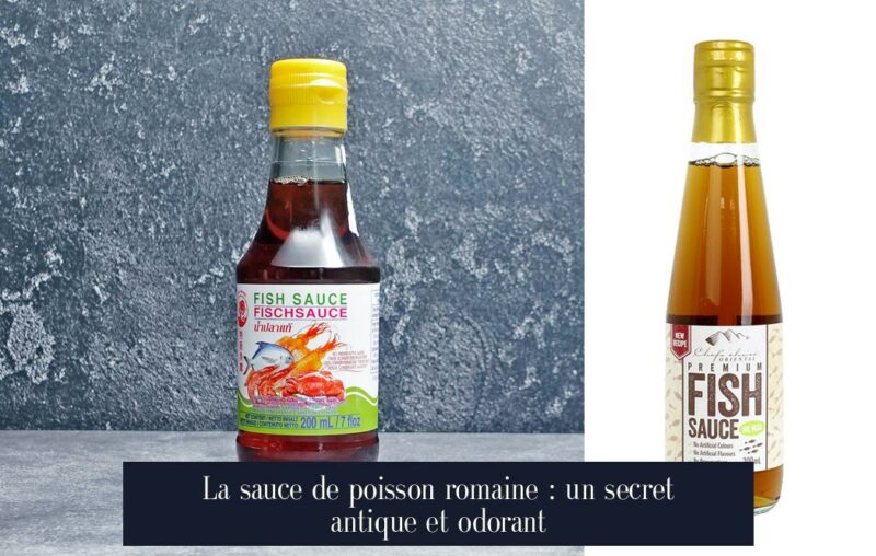 La sauce de poisson romaine : un secret antique et odorant
