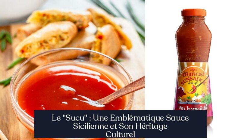 Le "Sucu" : Une Emblématique Sauce Sicilienne et Son Héritage Culturel