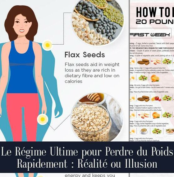 Le Régime Ultime pour Perdre du Poids Rapidement : Réalité ou Illusion