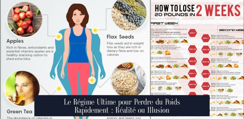 Le Régime Ultime pour Perdre du Poids Rapidement : Réalité ou Illusion