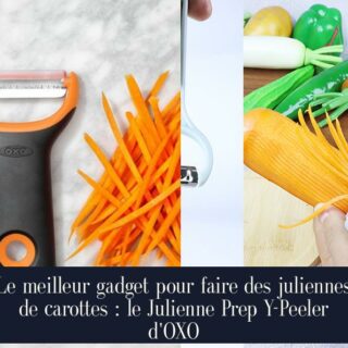 Le meilleur gadget pour faire des juliennes de carottes : le Julienne Prep Y-Peeler d'OXO
