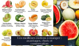 Les meilleurs melons à manger : avantages, choix et conservation