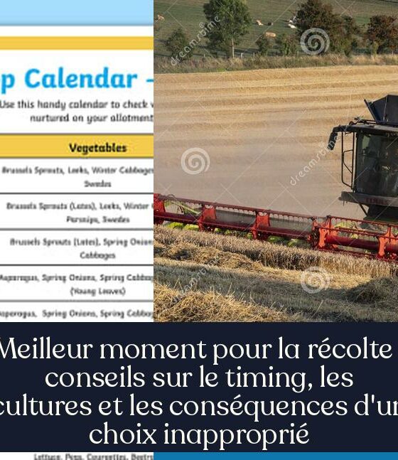 Meilleur moment pour la récolte : conseils sur le timing, les cultures et les conséquences d'un choix inapproprié