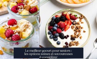 Le meilleur yaourt pour seniors : les options saines et savoureuses à considérer