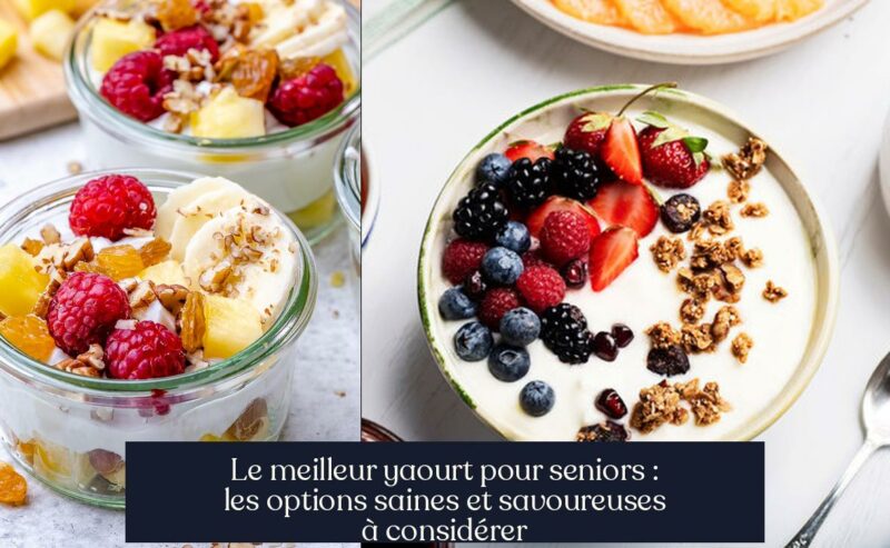 Le meilleur yaourt pour seniors : les options saines et savoureuses à considérer
