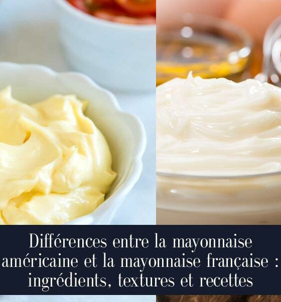Différences entre la mayonnaise américaine et la mayonnaise française : ingrédients, textures et recettes