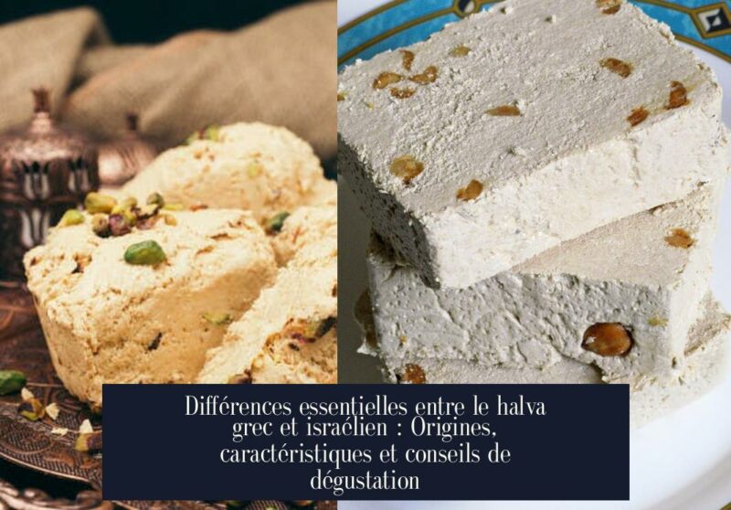 Différences essentielles entre le halva grec et israélien : Origines, caractéristiques et conseils de dégustation
