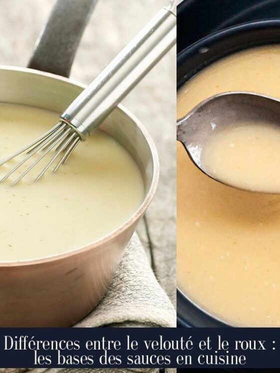 Différences entre le velouté et le roux : les bases des sauces en cuisine
