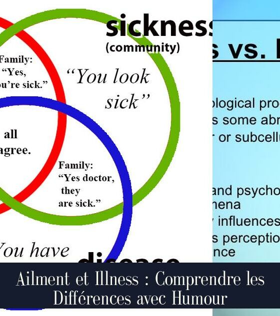 Ailment et Illness : Comprendre les Différences avec Humour