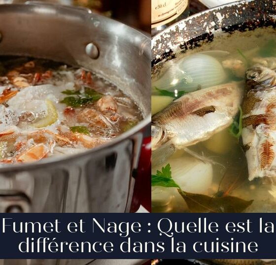 Fumet et Nage : Quelle est la différence dans la cuisine