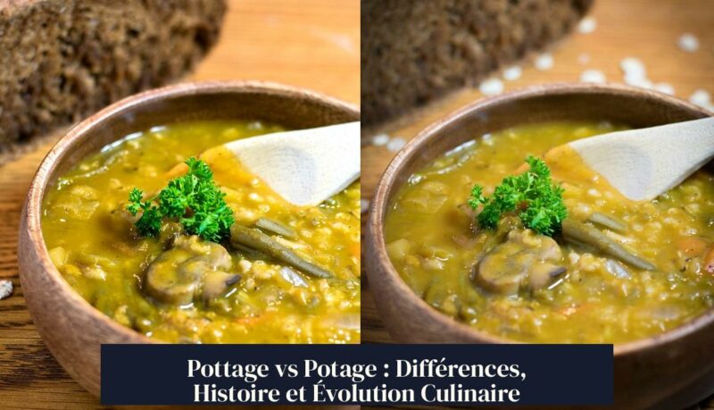 Pottage vs Potage : Différences, Histoire et Évolution Culinaire