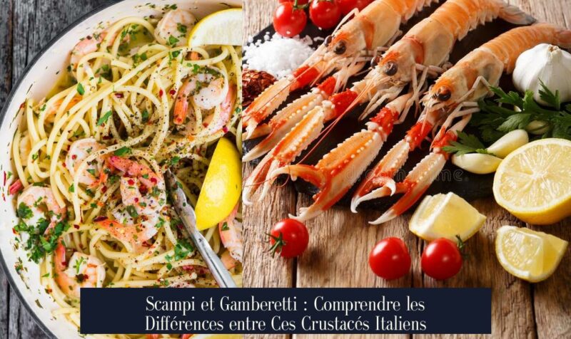 Scampi et Gamberetti : Comprendre les Différences entre Ces Crustacés Italiens