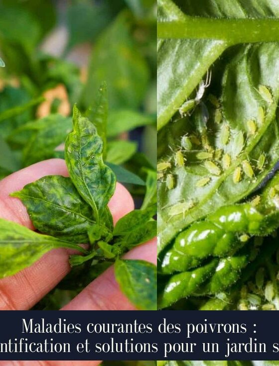 Maladies courantes des poivrons : identification et solutions pour un jardin sain