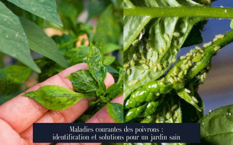 Maladies courantes des poivrons : identification et solutions pour un jardin sain