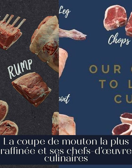 La coupe de mouton la plus raffinée et ses chefs-d'œuvre culinaires