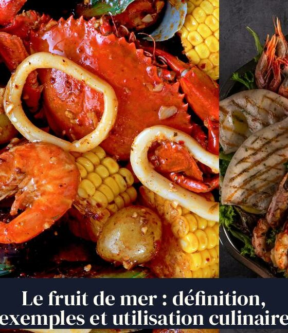 Le fruit de mer : définition, exemples et utilisation culinaire