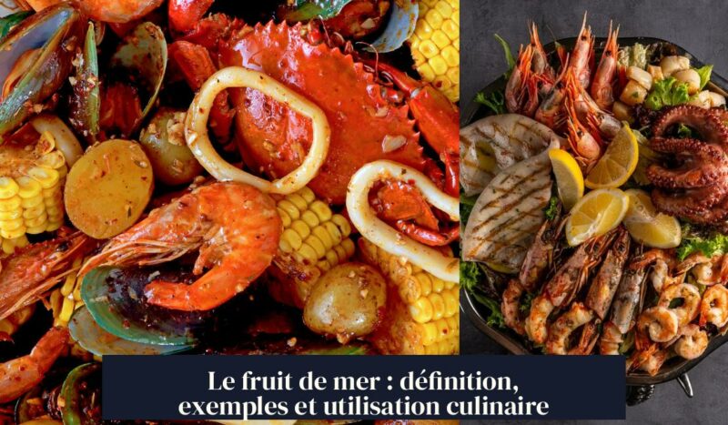 Le fruit de mer : définition, exemples et utilisation culinaire