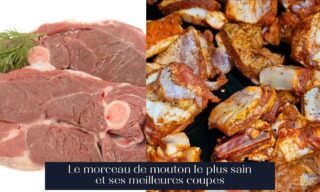 Le morceau de mouton le plus sain et ses meilleures coupes