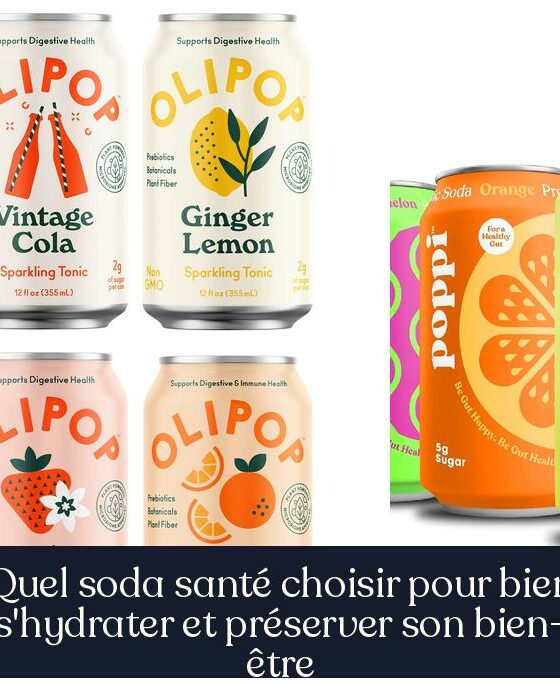 Quel soda santé choisir pour bien s'hydrater et préserver son bien-être
