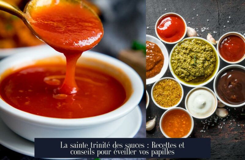 La sainte trinité des sauces : Recettes et conseils pour éveiller vos papilles