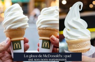 La glace de McDonald's : quel est son nom surprenant