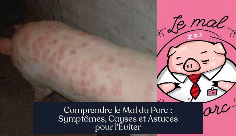 Comprendre le Mal du Porc : Symptômes, Causes et Astuces pour l'Éviter