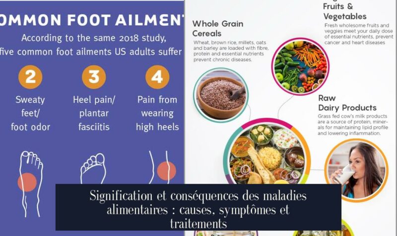 Signification et conséquences des maladies alimentaires : causes, symptômes et traitements