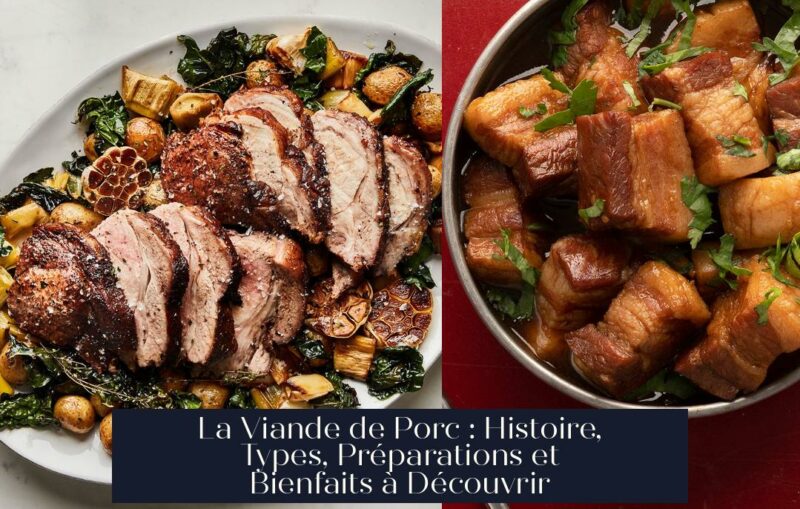 La Viande de Porc : Histoire, Types, Préparations et Bienfaits à Découvrir