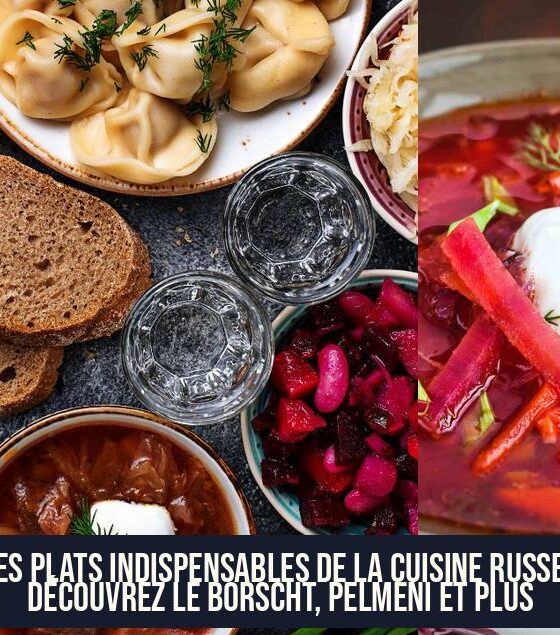 Les Plats Indispensables de la Cuisine Russe : Découvrez le Borscht, Pelmeni et Plus