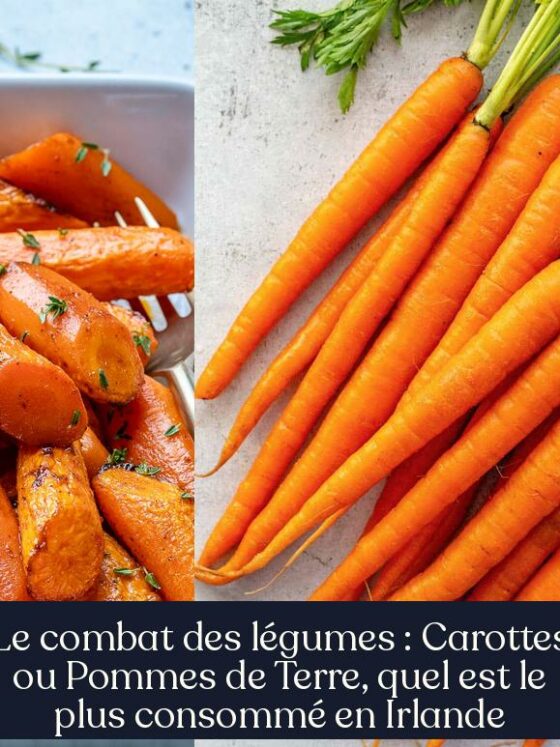 Le combat des légumes : Carottes ou Pommes de Terre, quel est le plus consommé en Irlande