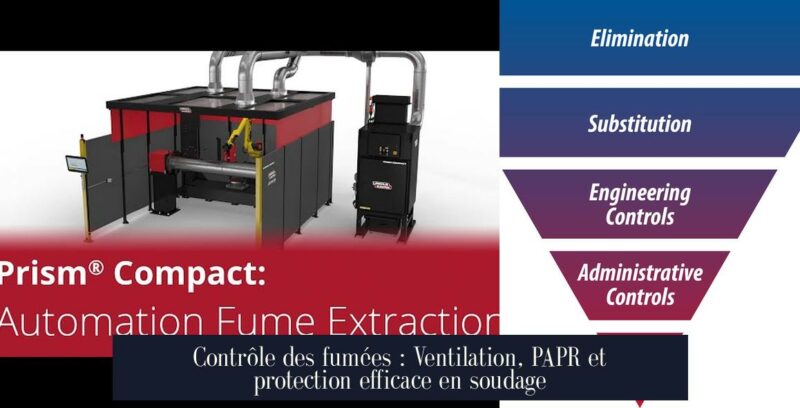 Contrôle des fumées : Ventilation, PAPR et protection efficace en soudage