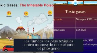 Les fumées les plus toxiques : entre monoxyde de carbone et phosgène