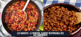 Les haricots : le principal aliment responsable des ballonnements