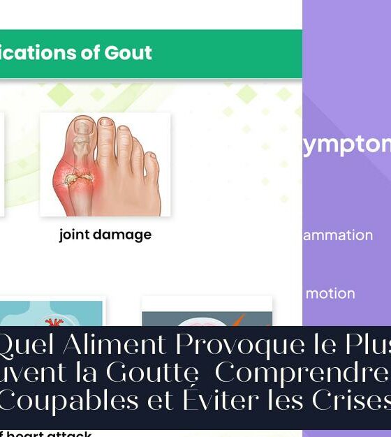 Quel Aliment Provoque le Plus Souvent la Goutte Comprendre les Coupables et Éviter les Crises
