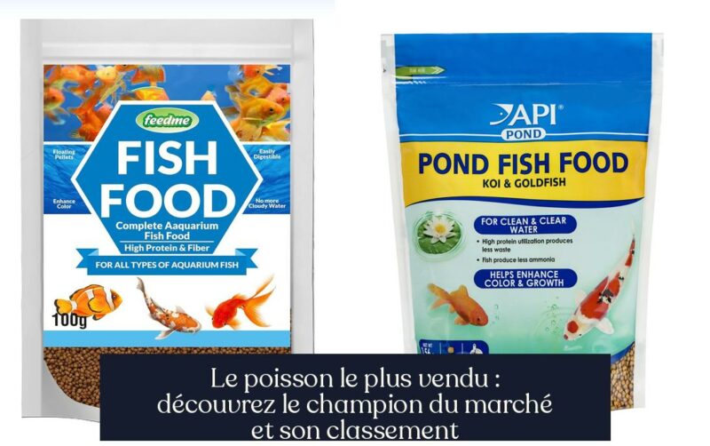 Le poisson le plus vendu : découvrez le champion du marché et son classement