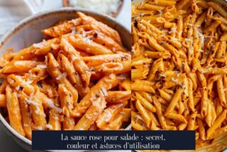 La sauce rose pour salade : secret, couleur et astuces d'utilisation