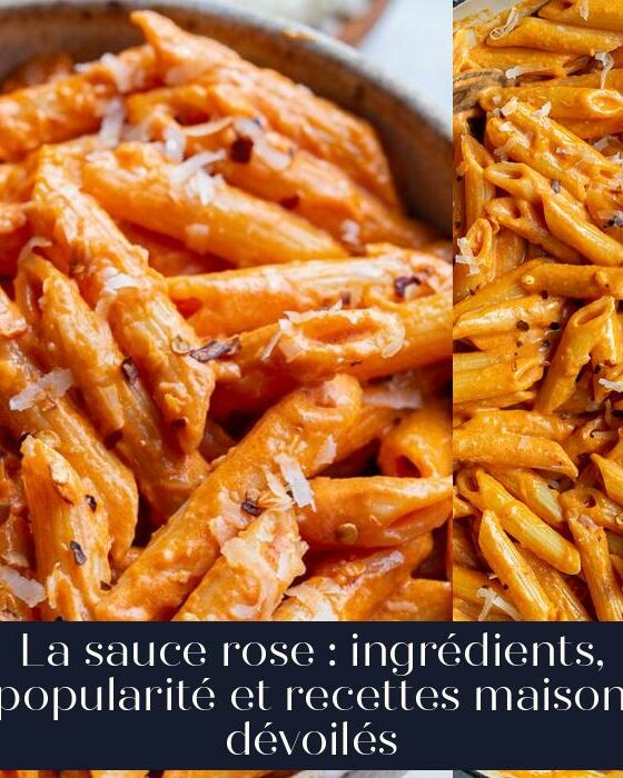 La sauce rose : ingrédients, popularité et recettes maison dévoilés