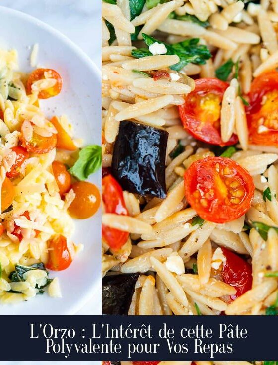 L'Orzo : L'Intérêt de cette Pâte Polyvalente pour Vos Repas