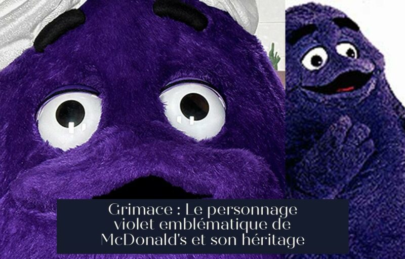 Grimace : Le personnage violet emblématique de McDonald's et son héritage