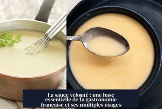 La sauce velouté : une base essentielle de la gastronomie française et ses multiples usages