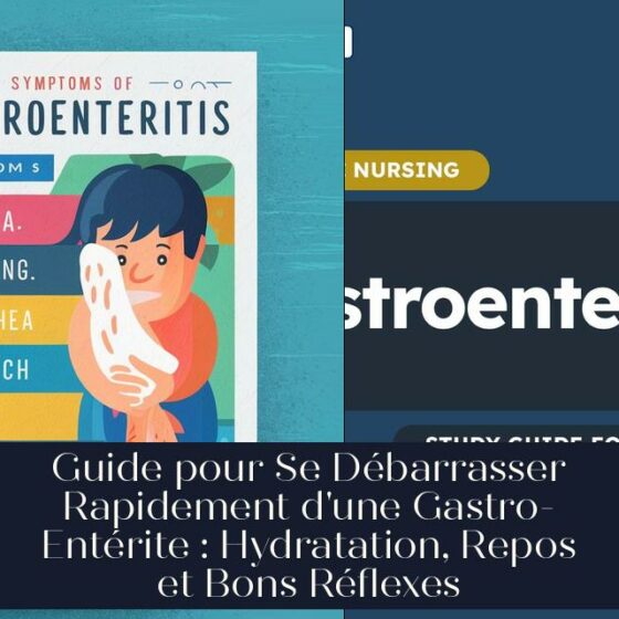 Guide pour Se Débarrasser Rapidement d'une Gastro-Entérite : Hydratation, Repos et Bons Réflexes