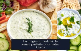 La magie du Tzatziki : la sauce parfaite pour votre Gyros